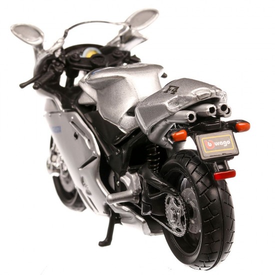 Machetă moto Bburago [1:18] - MV Agusta F4S 1+1 - Silver